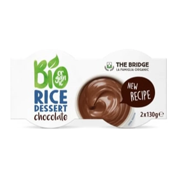 The Bridge bio Rizs desszert csokoládés 2x130 260g