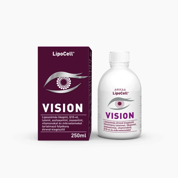 LipoCell Vision folyékony étrendkiegészítő 250ml