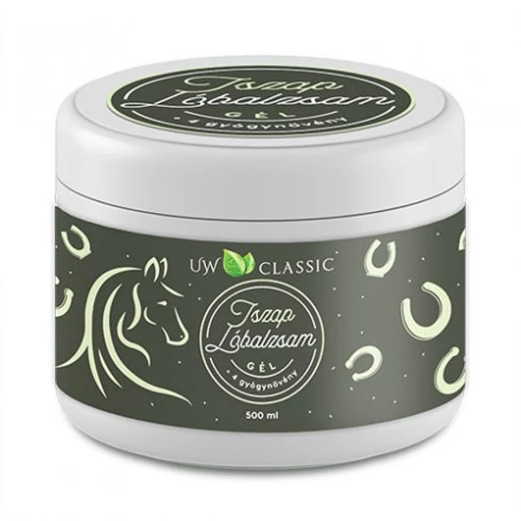 UW Classic lóbalzsam iszap kivonattal+4 gyógynövény 500ml
