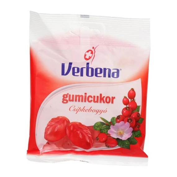 Verbena gumicukor csipkebogyó 90g