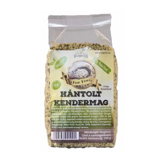 Bagoila Hántolt kendermag 250g