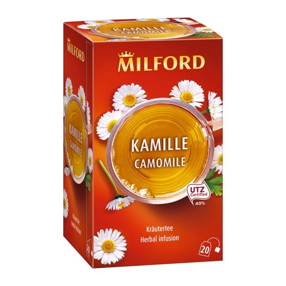 Milford gyógynövénytea kamilla 40x1,5g 40x