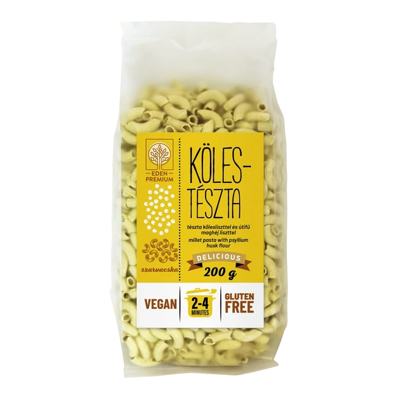 Éden Prémium kölestészta szarvacska gluténmentes 200g