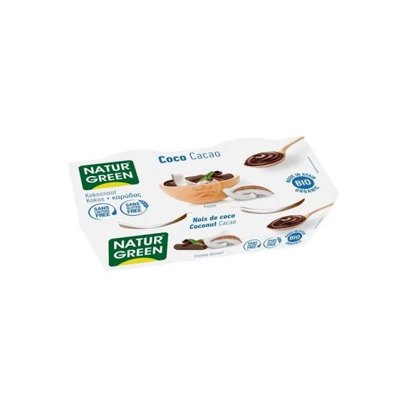 NaturGreen bio kókusz desszert natúr 250g