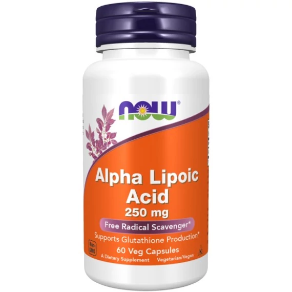 Now Alpha Lipoic Acid 250mg 60x