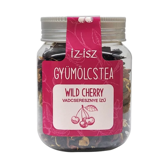 Iz-isz Gyümölcstea hibiszkusszal Vadcseresznye dobozos 120g