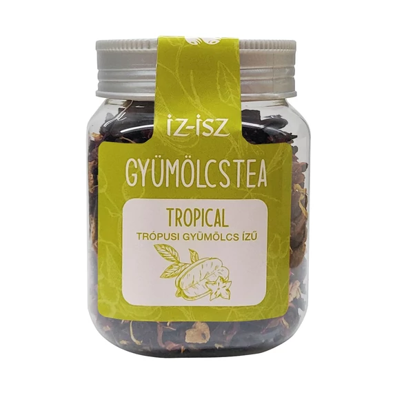 Iz-isz Gyümölcstea hibiszkusszal Trópusi dobozos 120g
