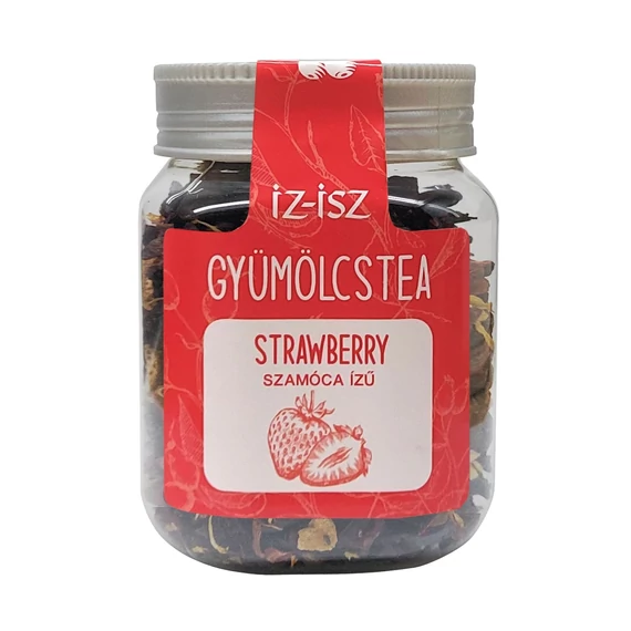 Iz-isz Gyümölcstea hibiszkusszal Szamóca dobozos 120g