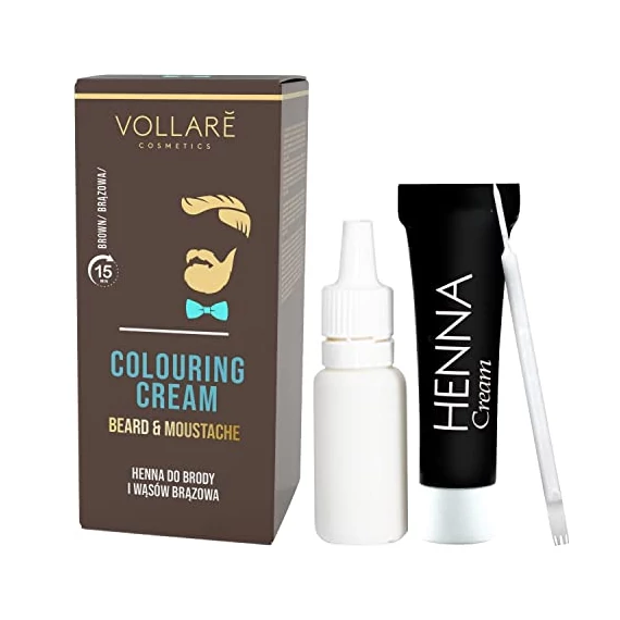 Vollaré szakáll-és bajusz színező krémfesték barna 30ml