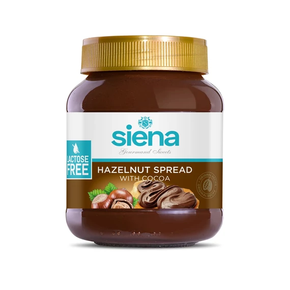 Siena kakaós mogyorókrém laktózmentes 400g