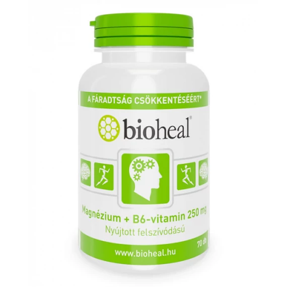 Bioheal szerves Magnézium+B6 vitamin tabletta 70x