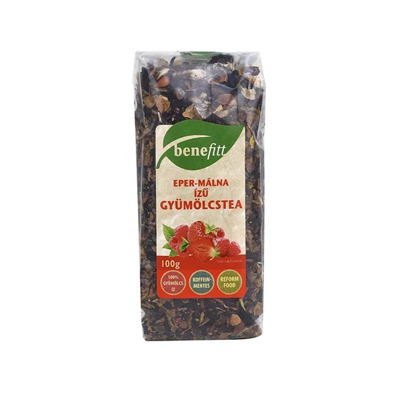 Benefitt tea Eper-málna 100g