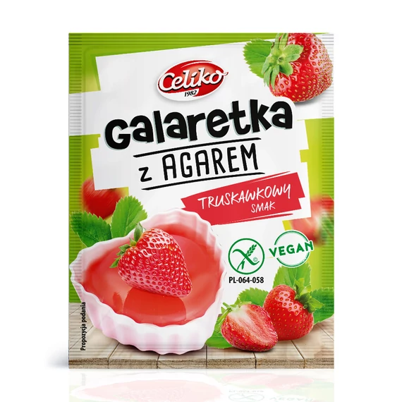 Celiko epres tortazselépor agar-agarral 45g