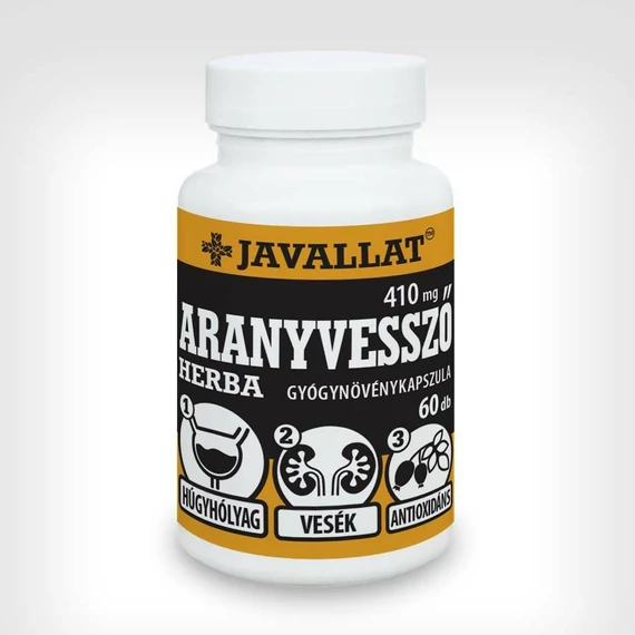 Javallat Aranyvessző herba kapszula 60x