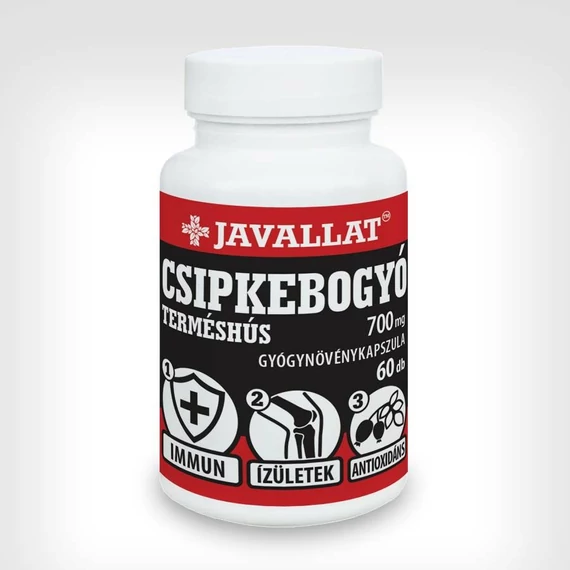 Javallat csipkebogyó terméshús kapszula 60x