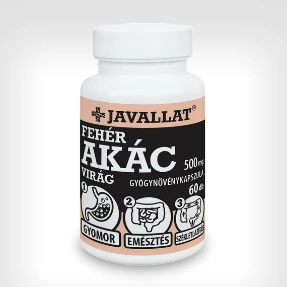 Javallat akácvirág kapszula 60x