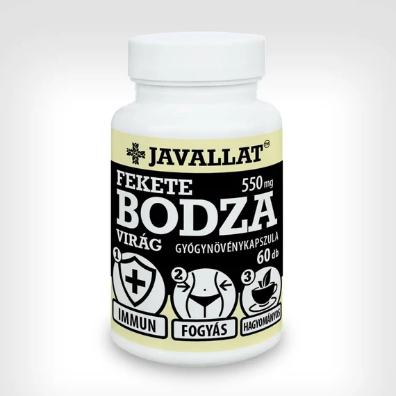 Javallat bodza virág kapszula 60x