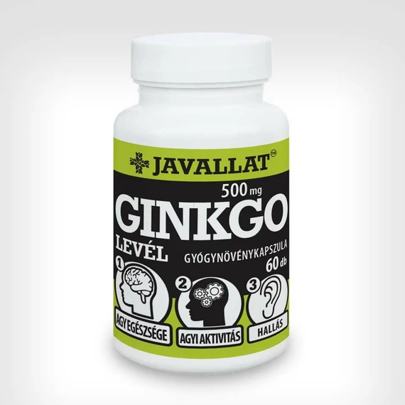 Javallat ginkgo biloba kapszula 60x