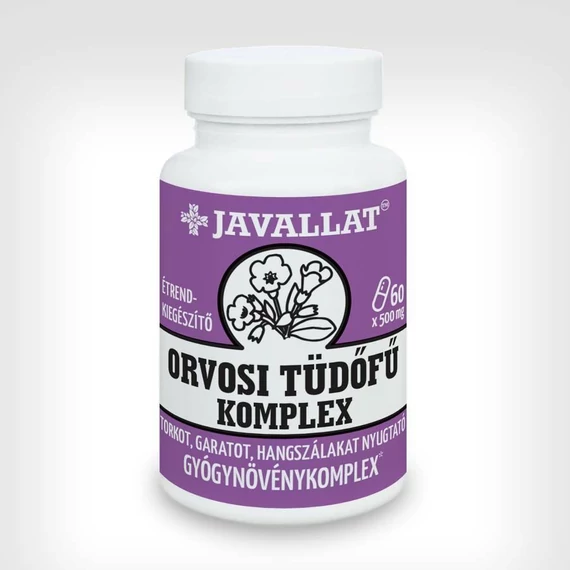 Javallat komplex orvosi tüdőfű kapszula 60x