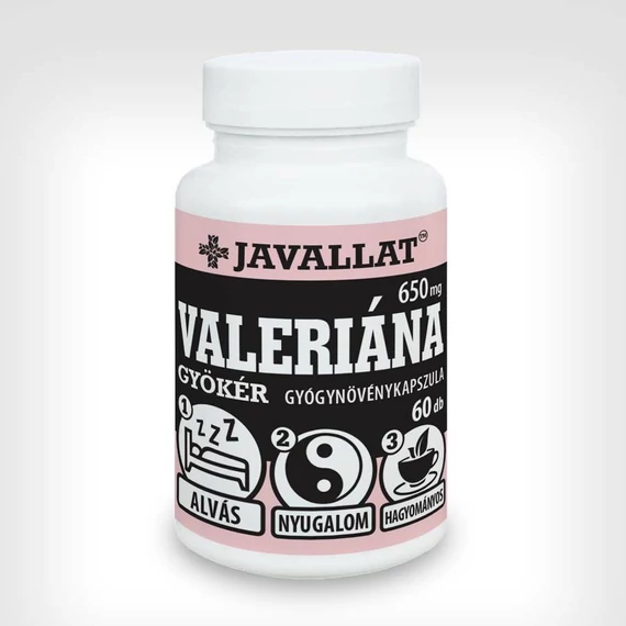 Javallat valeriána gyökér kapszula 60x