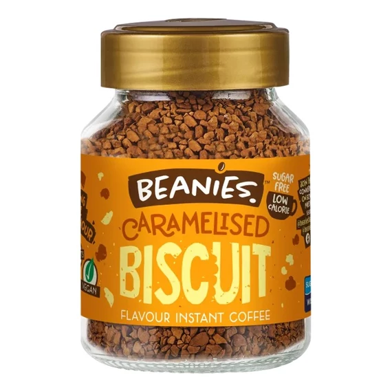 Beanies Karamellás keksz ízű instant kávé 50g