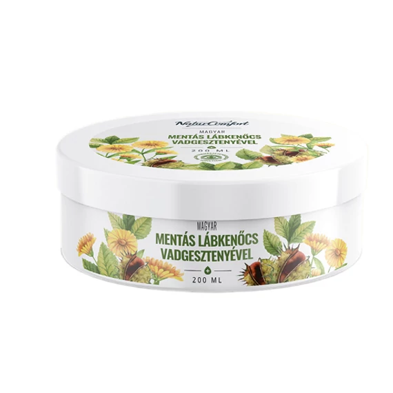 NaturComfort Magyar mentás lábkenőcs vadgesztenyével 200ml