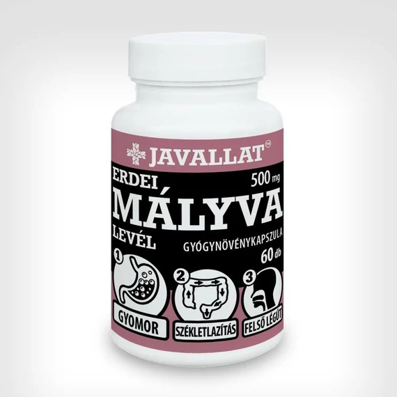 Javallat erdei mályva levél kapszula 60x