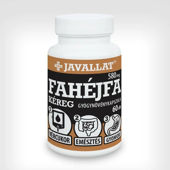 Javallat kasszia fahéj kapszula 60x