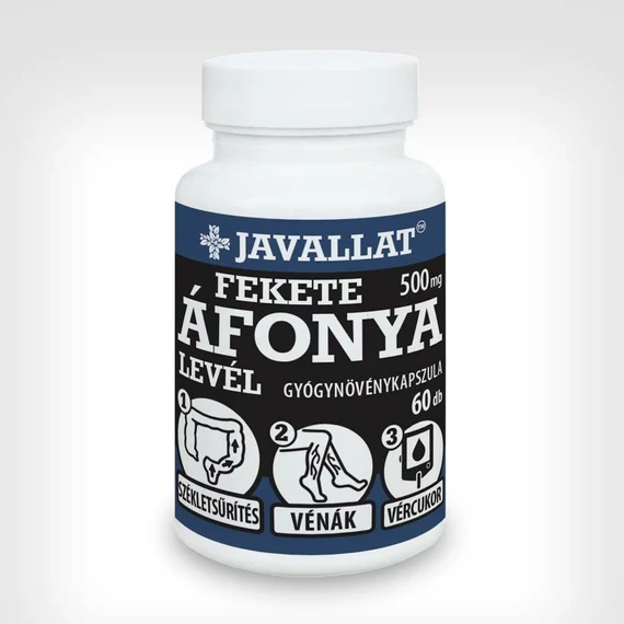 Javallat feketeáfonya levél kapszula 60x