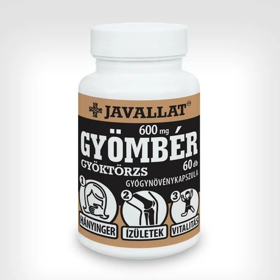 Javallat gyömbér kapszula 60x