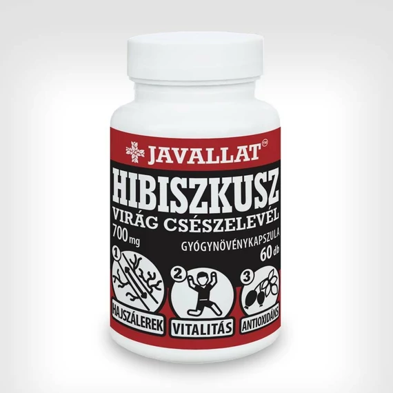 Javallat hibiszkuszvirág csészelevél kapszula 60x