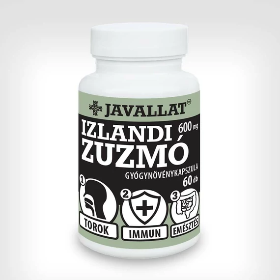 Javallat izlandi zúzmó kapszula 60x