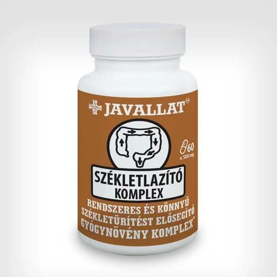 Javallat komplex székletlazító kapszula 60x