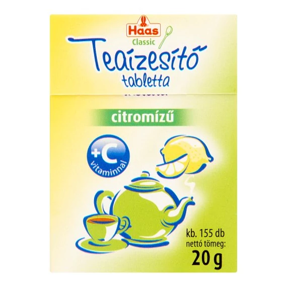 Haas teaízesítő tabletta 20g