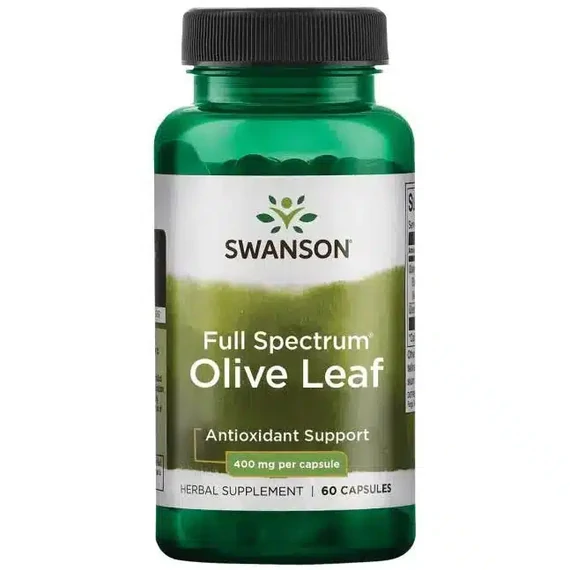 Swanson full spektrumú olajfa levél kapszula 400mg 60x