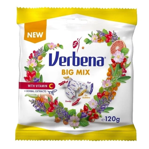 Verbena cukorka Big Mix 120g