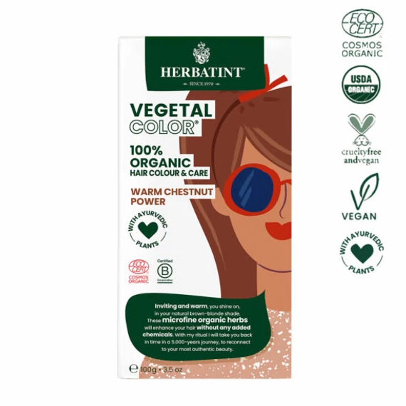 Herbatint Vegetal Color warm chestnut 2x50g 100g