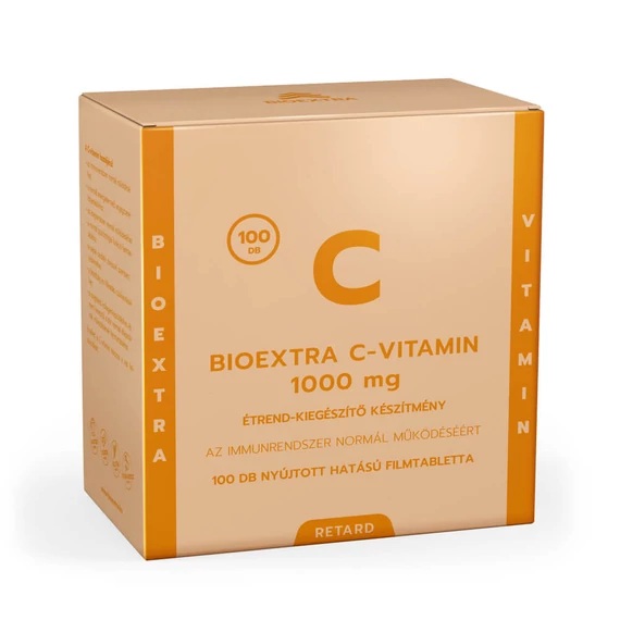 Bioextra C-vitamin 1000mg étrend-kiegészítő kapszula 100x