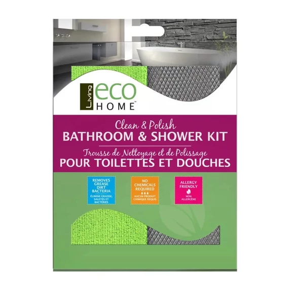Ecohome fürdőszobai és konyhai takarítókendő 89g