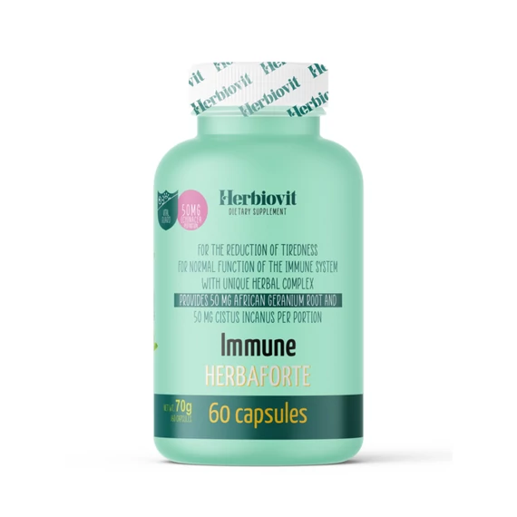 Herbiovit Immune Herbaforte kapszula 60x