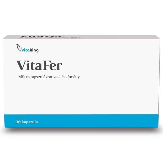Vitaking Vitafer vaskészítmény kapszula 30x