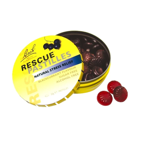 RESCUE pasztilla fekete ribizlis 50g