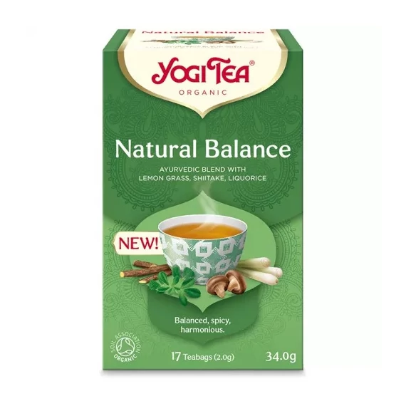 Yogi bio tea természetes egyensúly 17x
