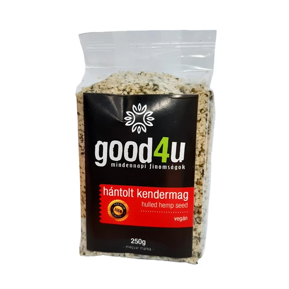 GOOD4U hántolt kendermag 250g