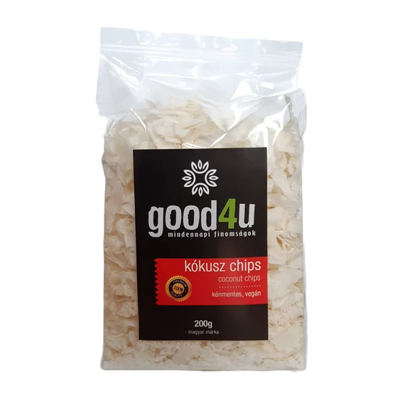 GOOD4U kókuszchips 200g