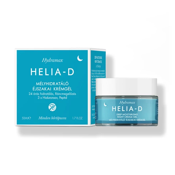 Helia-D Hyramax mélyhidratáló éjszakai krémgél 50ml