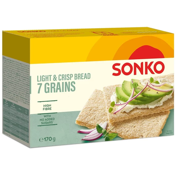 Sonko ropogós kenyér 7 magvas 170g