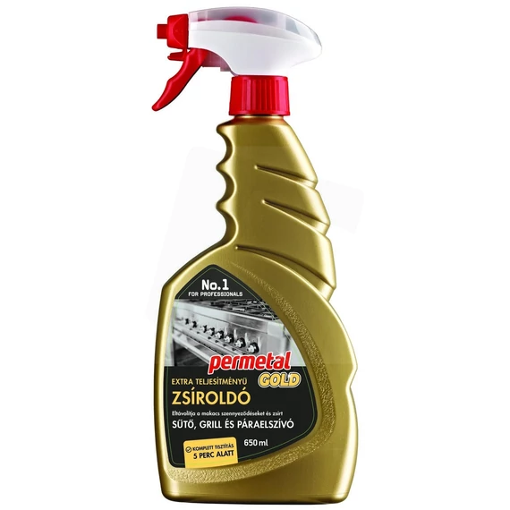 Permetal gold zsíroldó 650ml