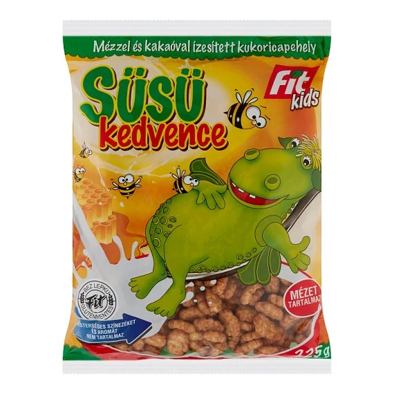 Bobo kedvence kukoricapehely mézzel és kakaóval 225g