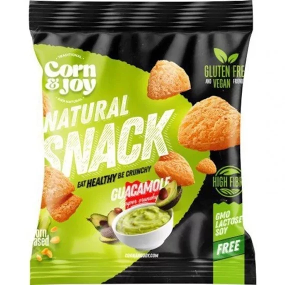 Corn&Joy snack guacamole gluténmentes 40g